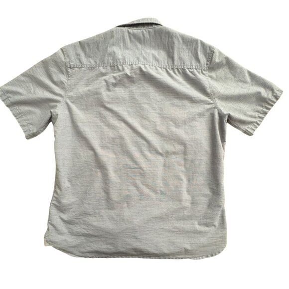 Paper Denim & Cloth Mens Button Down Casual Shirt-Gray-XL - Picture 7 of 8